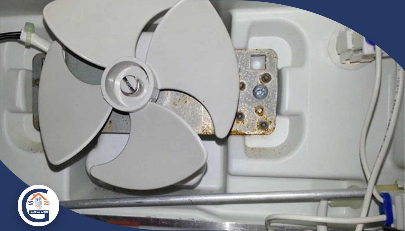 صدای غیر طبیعی از فن یخچال