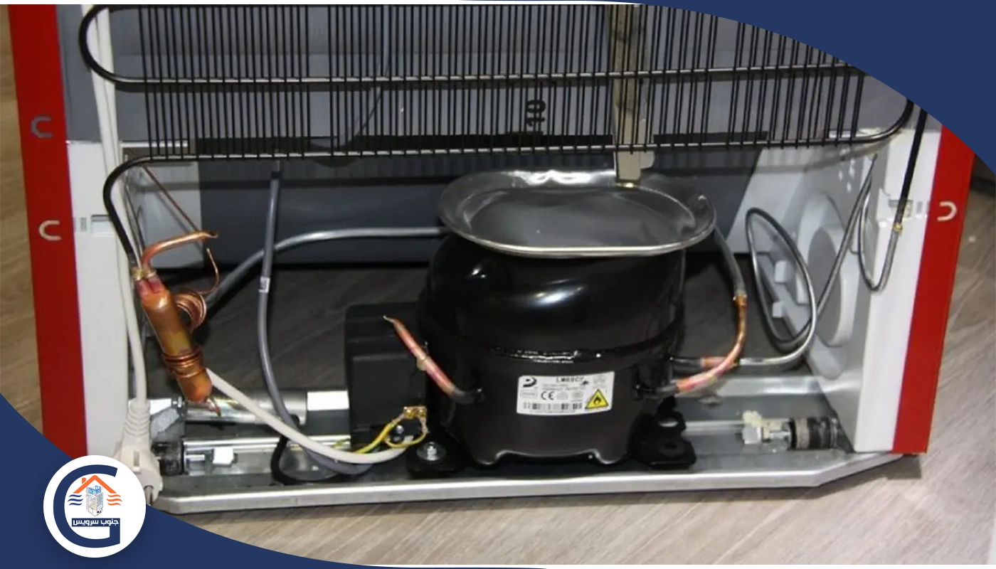 صدای غیر طبیعی از سیستم تبرید و لوله یخچال