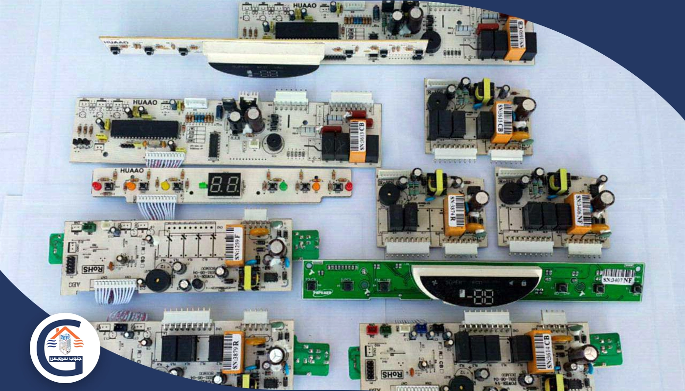 صدای غیر طبیعی از برد و قطعات الکترونیکی یخچال
